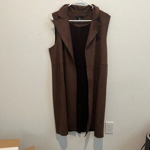 Joan Vass Notch Collar Vest